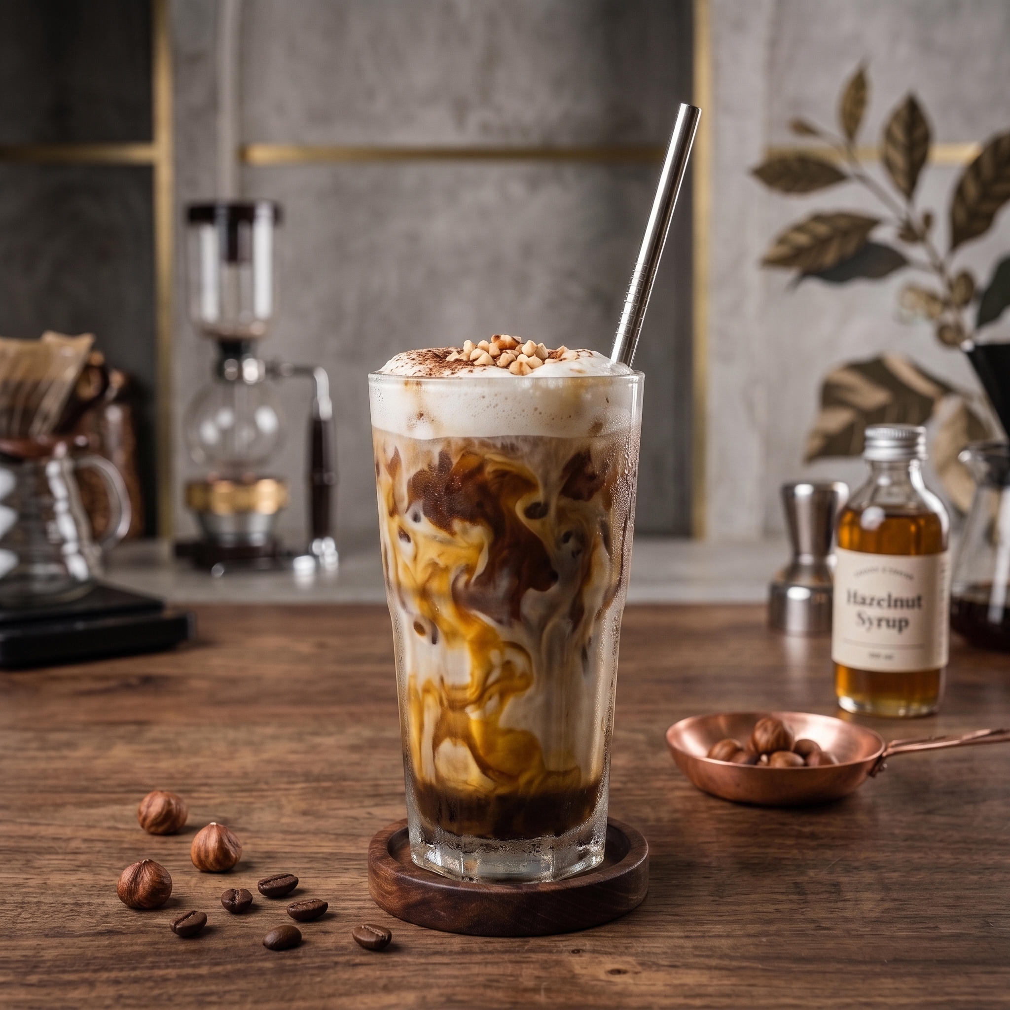Hazelnut Mocha Latte